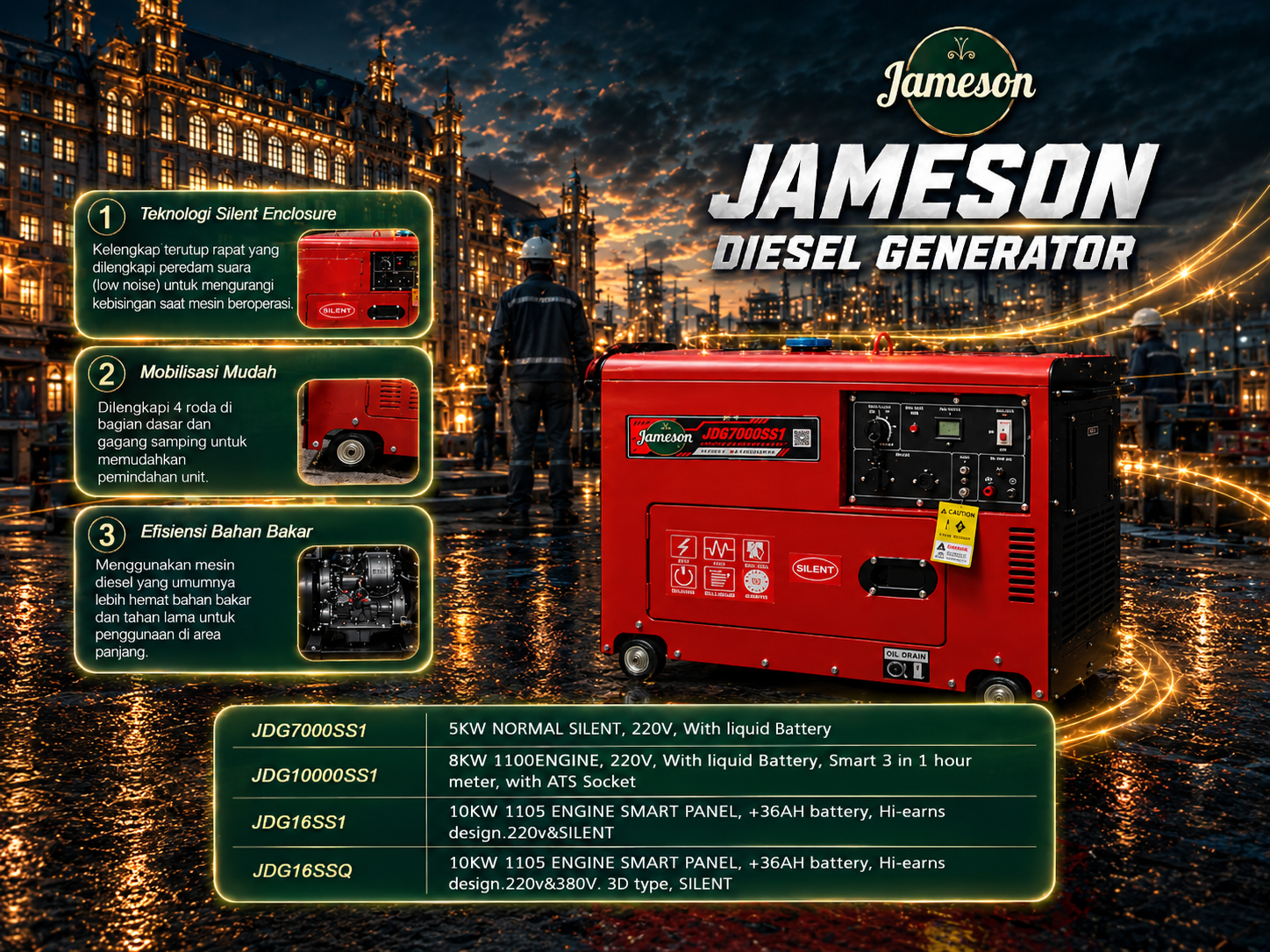 Jameson Genset