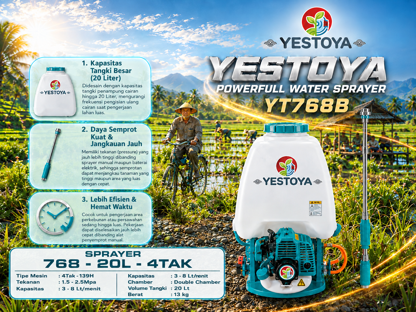 Water Sprayer YT768B