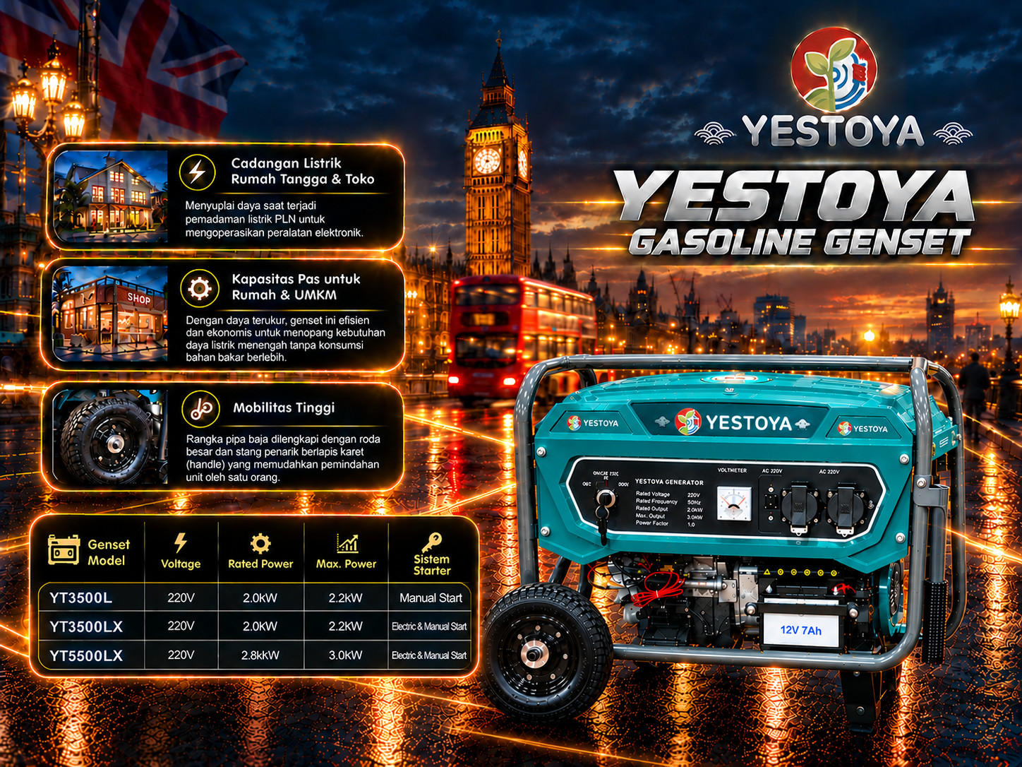 Yestoya Genset