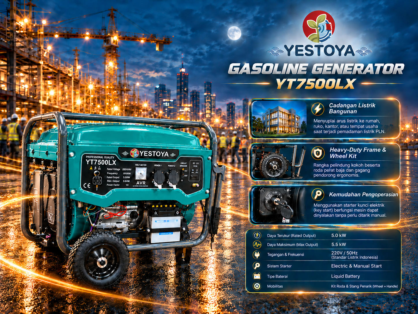 Yestoya Genset