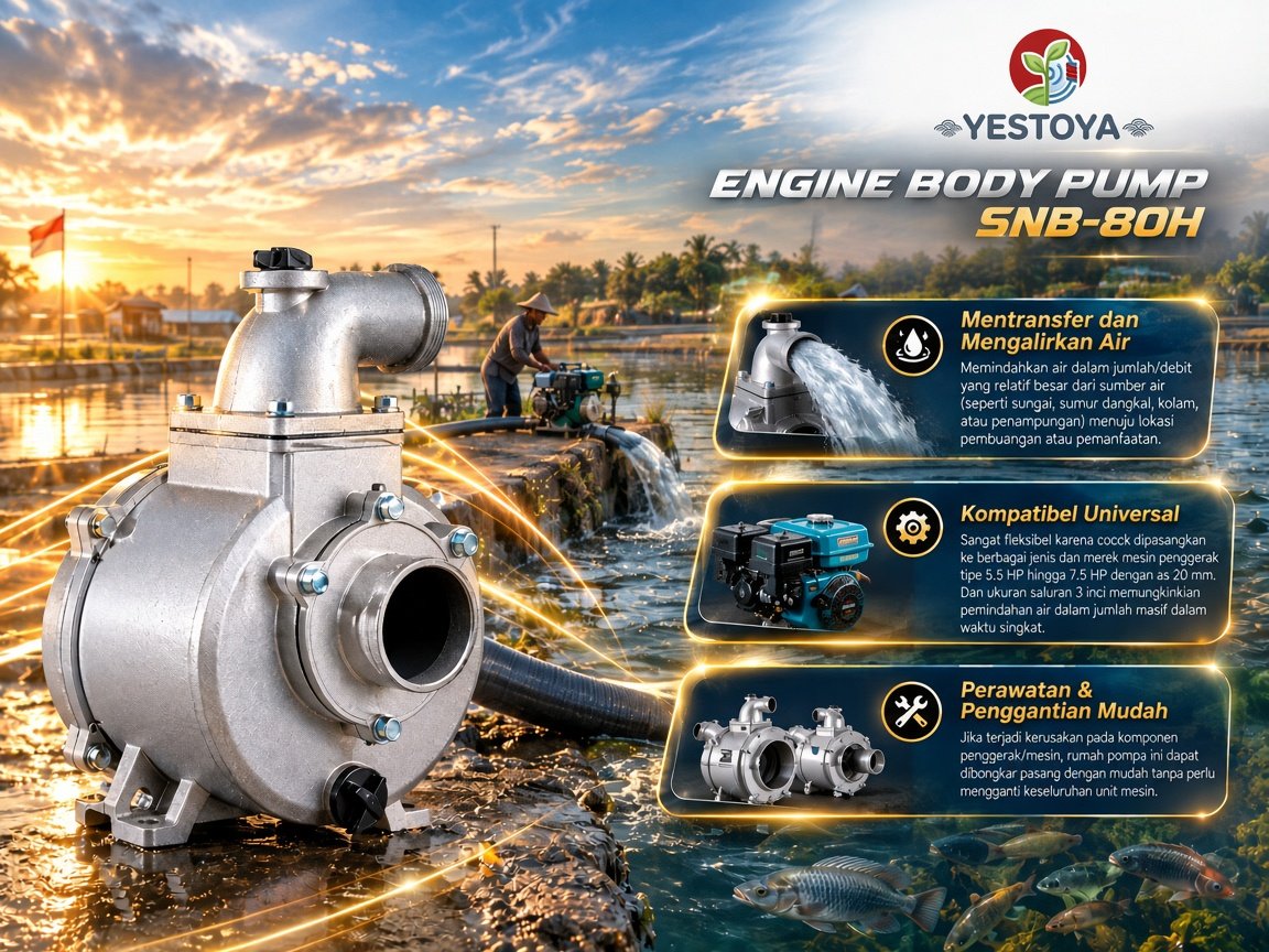 Engine Body Pump 2 inch