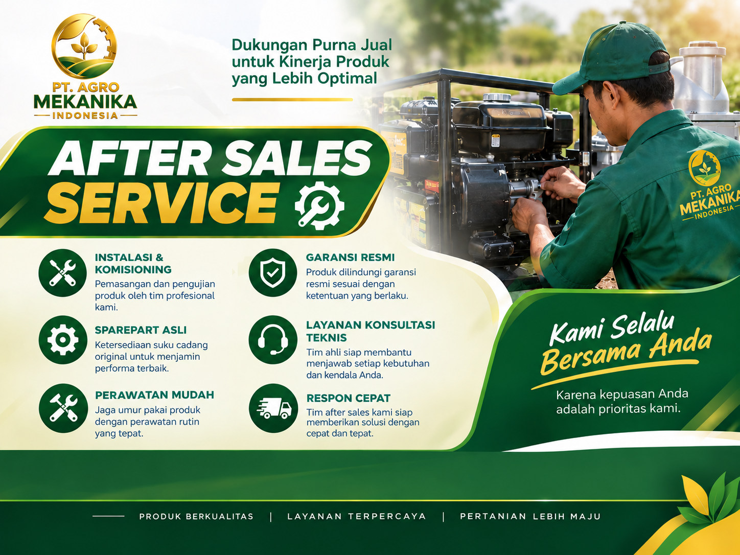 After Sales Service Layanan Purna Jual